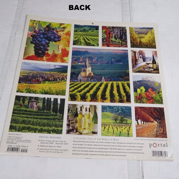 Wallpaper Samples & Vineyard Calendar (Warm Colors) Garden, Vineyards, Farmhouse - Picture 12 of 15